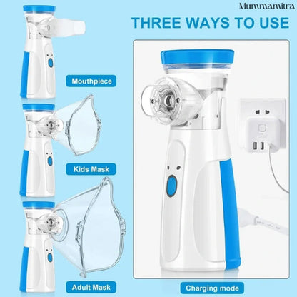 PureBreath™ – Compact Nebulizer | Gentle Vapour | Safe Relief Anytime, Anywhere
